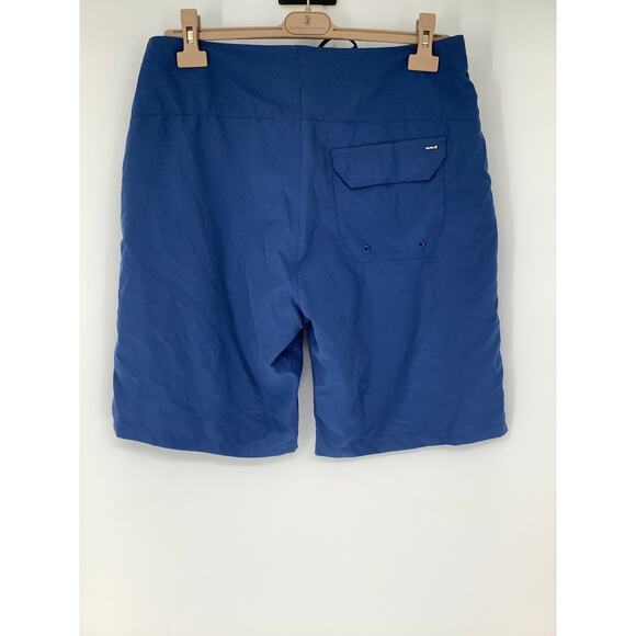 Hurley Mens 33 Mystic Navy One & Only 2.0 Boardshorts 21" Swim Beach Surf I23-26 - Picture 5 of 9